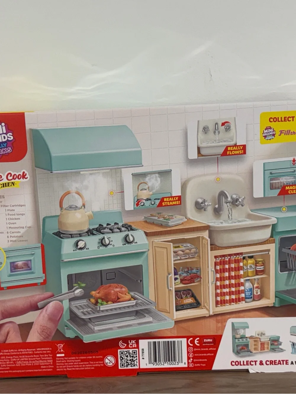 Magic Cook Kitchen Mini Playset in Mint